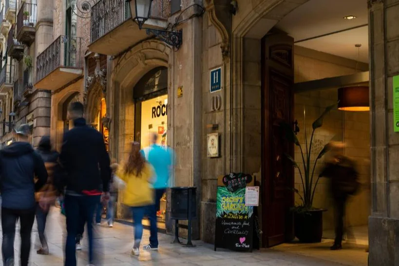 Entree Petit Palace Boqueria Garden
