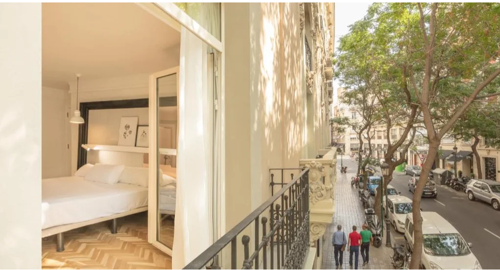 Doubleroom bij Hotel SH Ingles Boutique Valencia