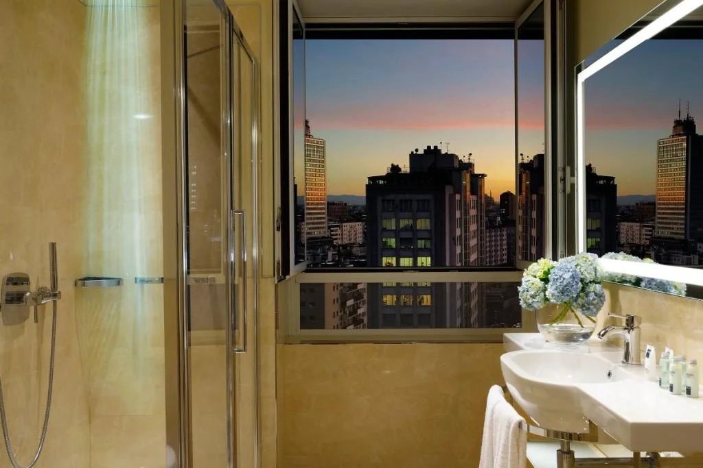 Unahotels Century Milano badkamer