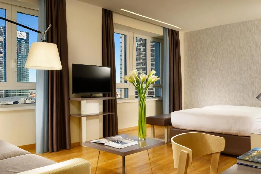 Unahotels Century Milano tweepersoonskamer
