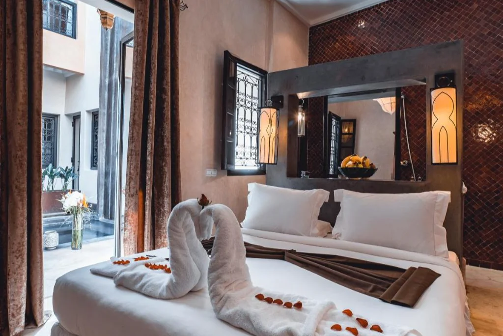 tweepersoonskamer Ambre Epices Medina Riad