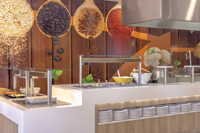 Restaurant van Hotel Siroco aan de Costa del Sol