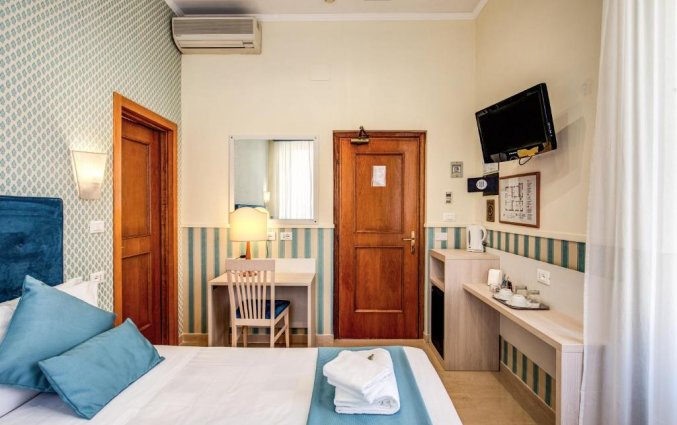 Tweepersoonskamer van Hotel Parker in Rome