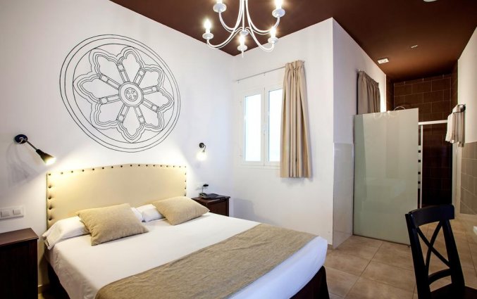 Tweepersoonskamer van Hotel Casual Sevilla de Las Letras in Sevilla