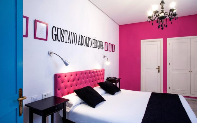 Tweepersoonskamer van Hotel Casual Sevilla de Las Letras in Sevilla