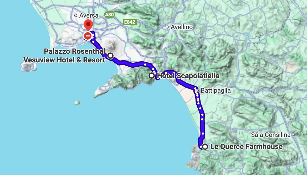 Amalfi - Route