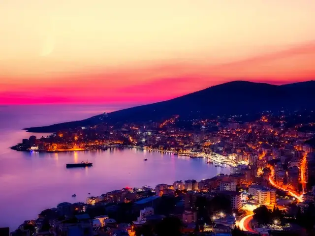 Prachtige lucht Albanië