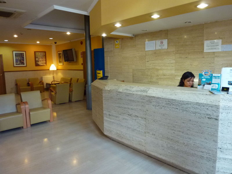 Receptie van Hotel Roma Reial Barcelona