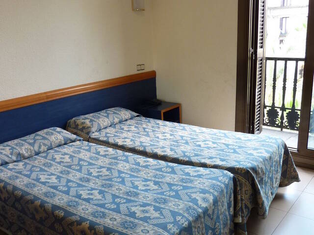 tweepersoonskamer van Hotel Roma Reial Barcelona
