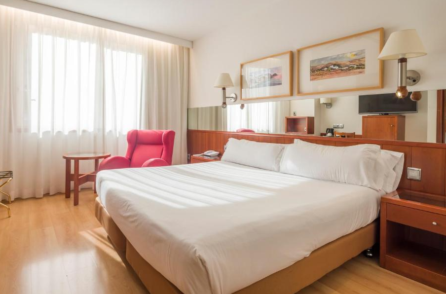 Tweepersoonskamer Ilunion Les Corts Spa