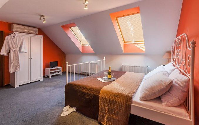 Tweepersoonskamer van Hotel Augustus et Otto in Praag