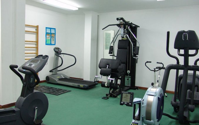 Fitnessruimte van Hotel & Spa Maritur in de Algarve