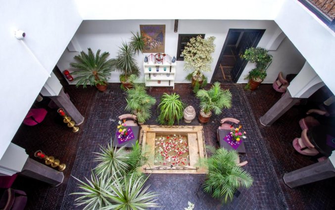 Patio van Ryad Amiran & Spa Marrakech