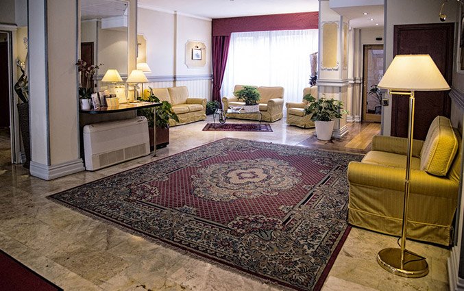 Lounge van Hotel Agape in Milaan