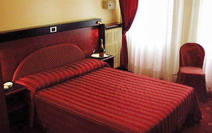 Tweepersoonskamer van Hotel Agape in Milaan
