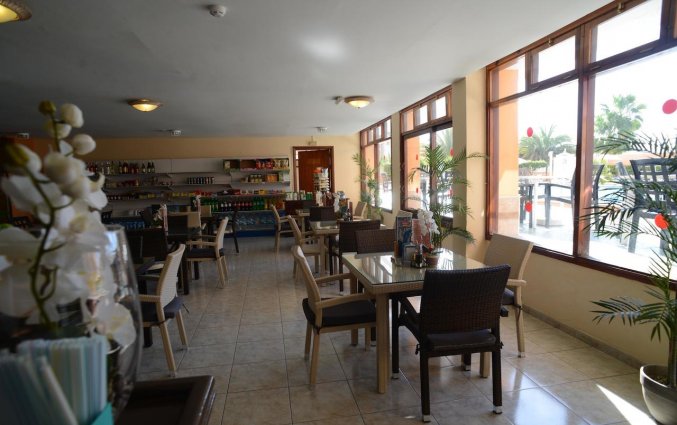 Restaurant van appartementen Caribe