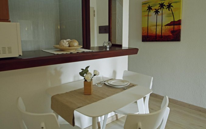 Tweepersoonskamer van appartementen Caribe