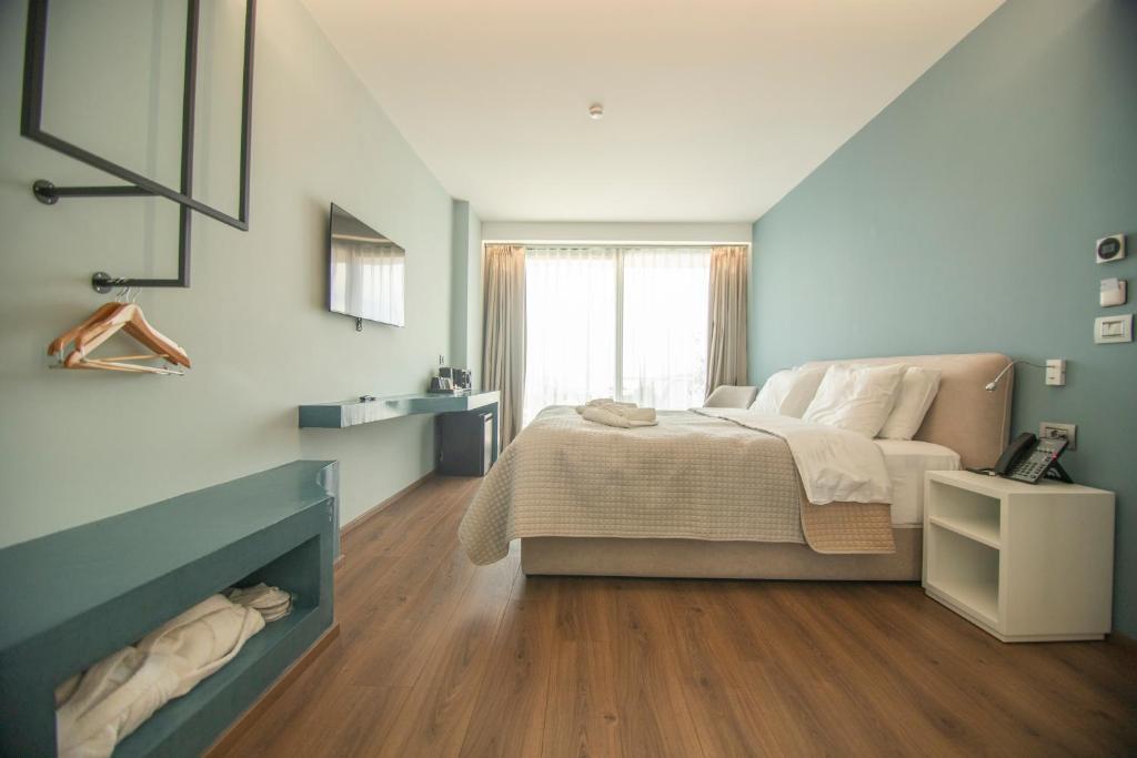 Hotel Porta Ksamil - slaapkamer