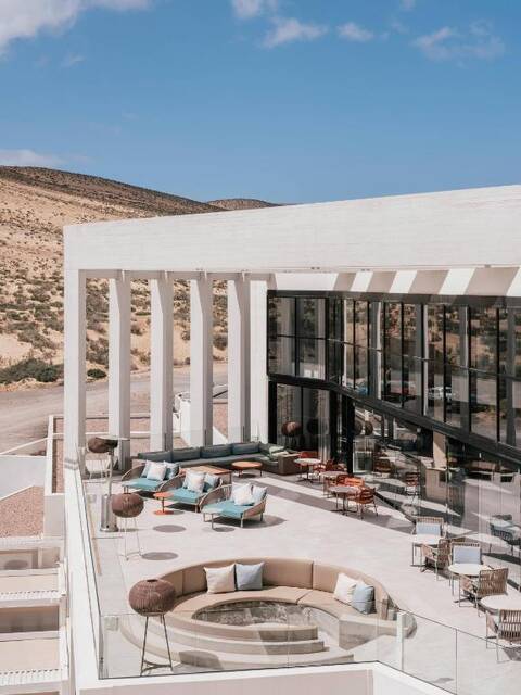 ZEL Fuerteventura - lounge met zeezicht