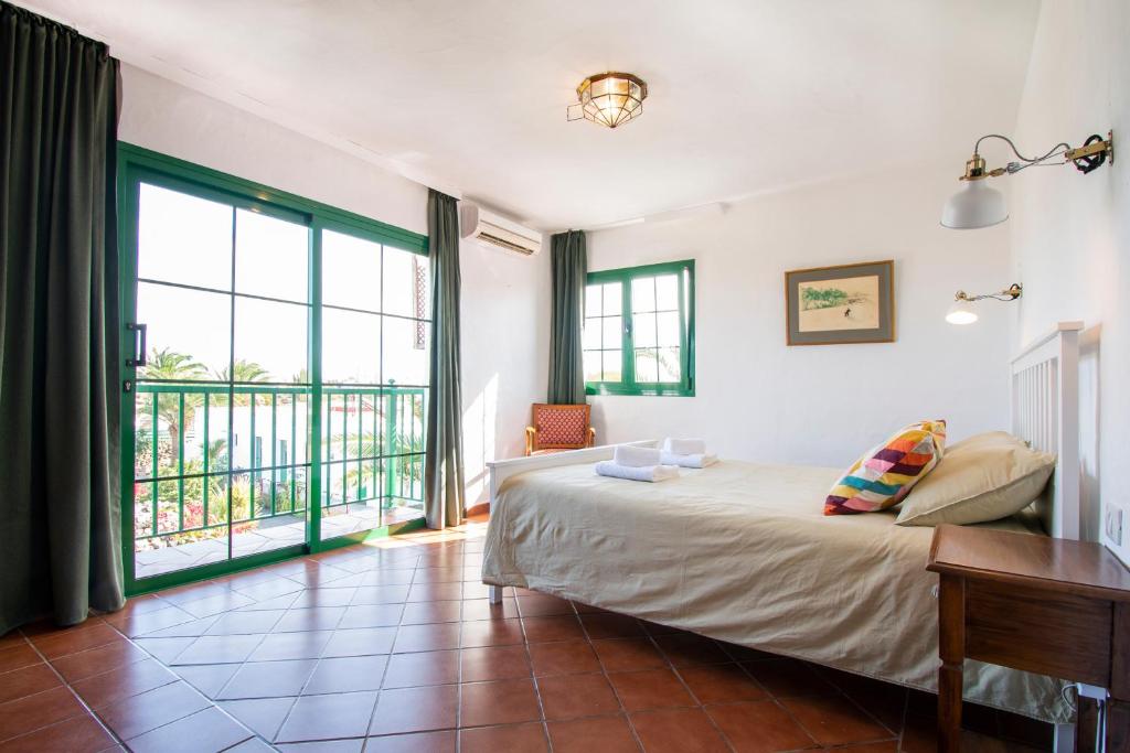 El Patio de Lajares - kamer met balkon