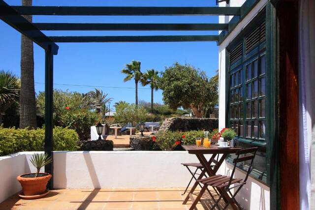 Hotel Rural Finca de La Florida - terras met pergola