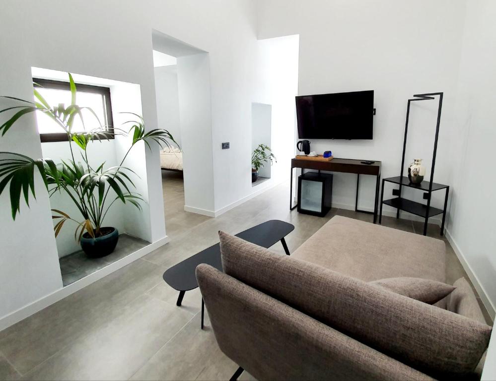Mana EcoRetreat - zithoek met planten