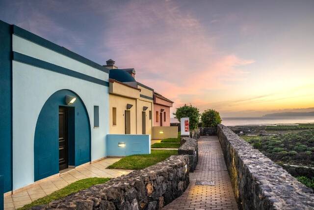 Hotel Luz Del Mar - gebouw bij zonsondergang