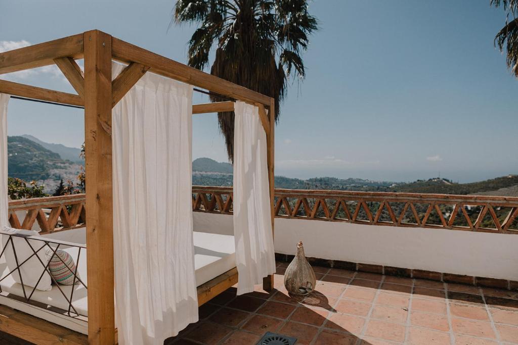Posada Morisca - hemelbed op het dakterras