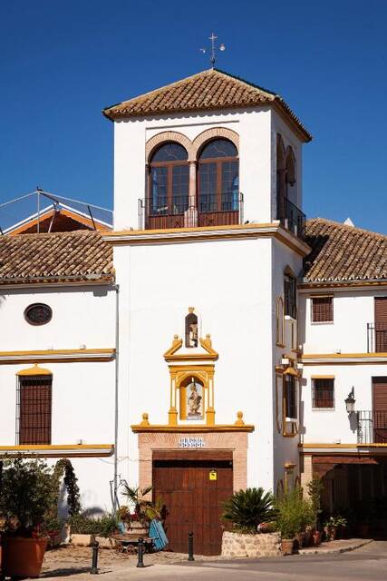 Finca Eslava - de klokkentoren van de finca