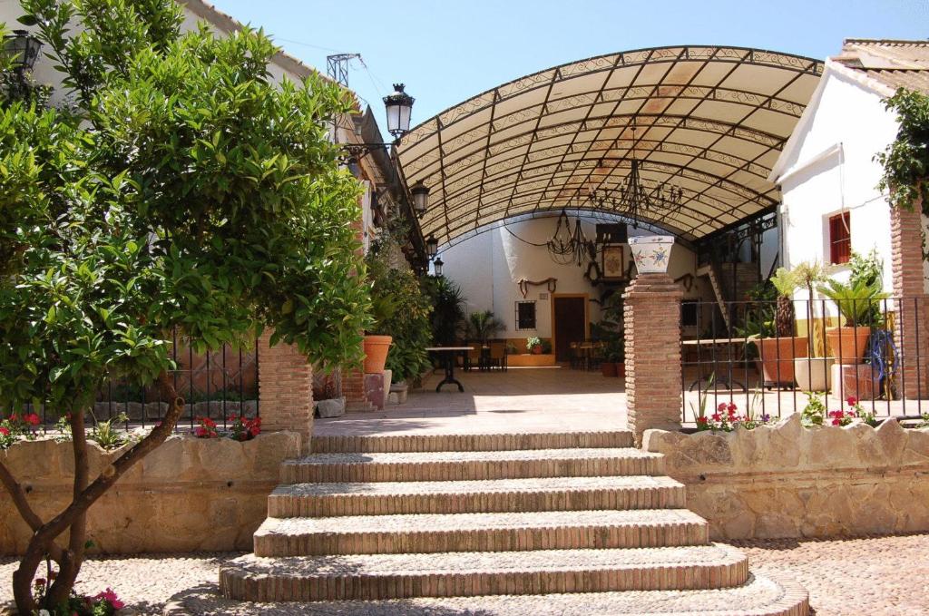 Finca Eslava - trap naar de patio