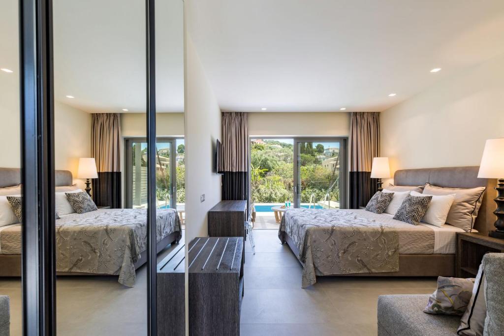 Rodostamo Hotel en Spa - kamer met twee bedden