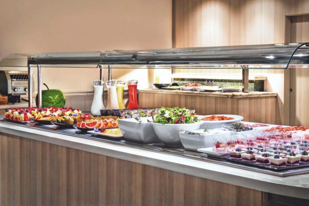 Buffet van Hotel Pere IV in Barcelona