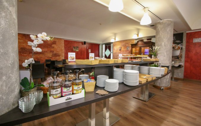 Ontbijtbuffet in Hotel Diplomatic Turijn