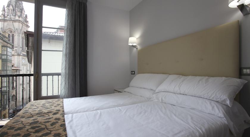 Tweepersoonskamer van Hotel Casual Gurea in Bilbao