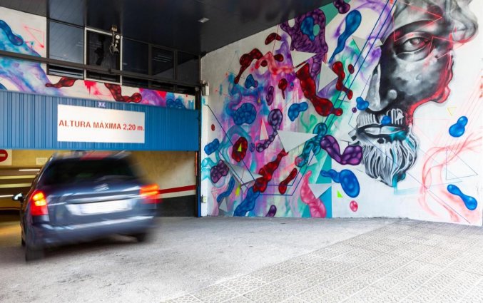 Parkeergarage van Hotel Gran Bilbao