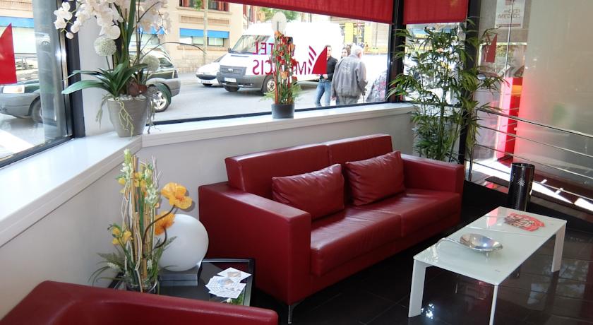 Lounge van Hotel Medicis in Barcelona