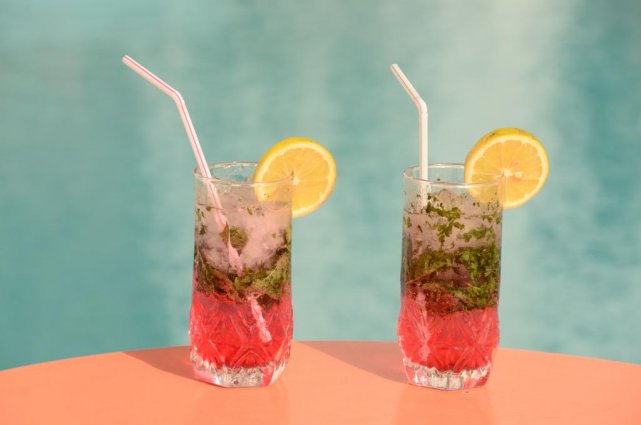 Cocktails bij Aparthotel Atlantic Palm Beach Agadir