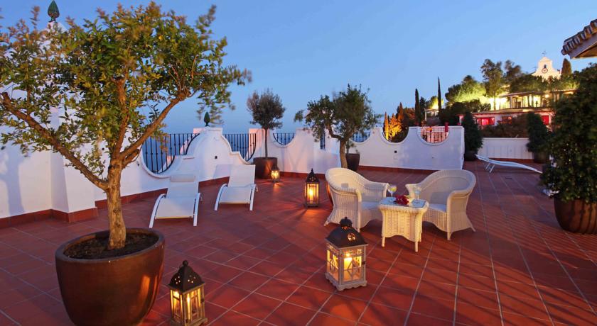 Het dakterras van Hotel La Fonda Andalusië