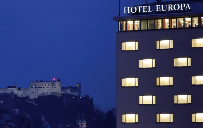 Gebouw van Hotel Austria Trend Europa Salzburg