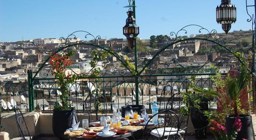 Terras van Riad Dar Guennoun Fez