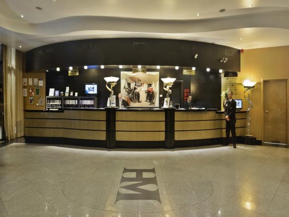 Receptie van Hotel Mundial in Lissabon