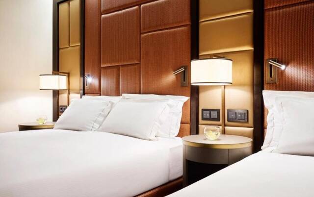 Big twin bij Hilton Budapest
