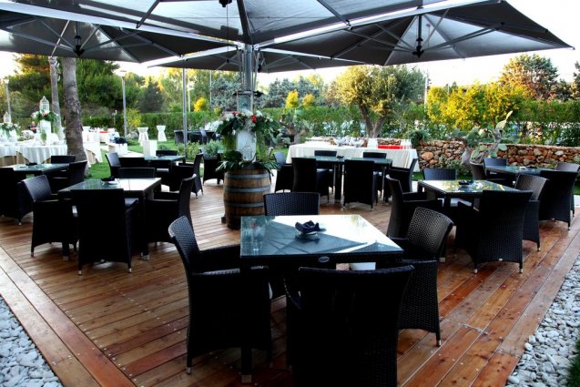 Terras bij Hilton Garden Inn Lecce