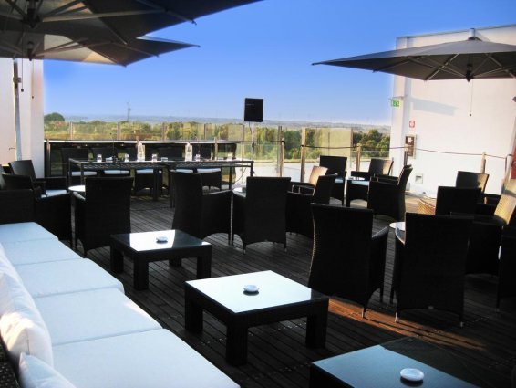 Terras bij Hilton Garden Inn Lecce