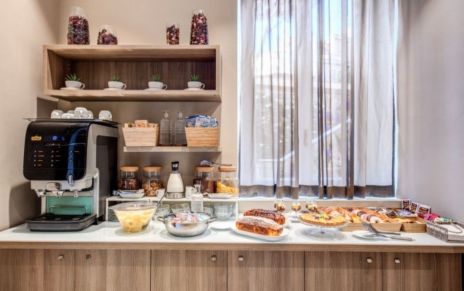 Ontbijtbuffet van Rome Garden Hotel
