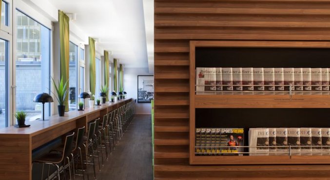 Lounge van Hotel Aletto Kudamm in Berlijn