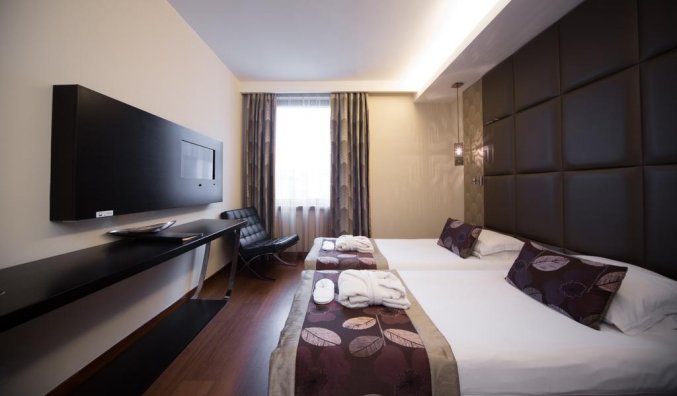 Tweeperoonskamer van Hotel Continental in Budapest