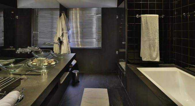 Badkamer van Hotel Bab in Marrakech