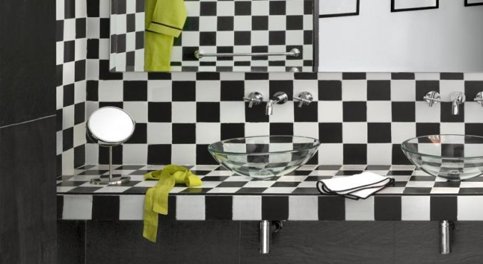 Badkamer van Hotel Bab in Marrakech