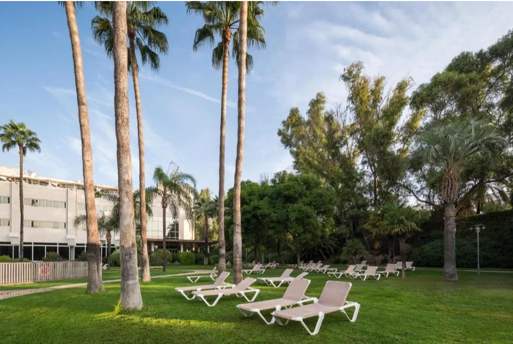 Tuin Eurostars Al-Andalus Palace Sevilla